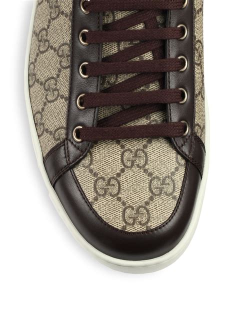 gucci high top sneakers for men|gucci canvas high top sneakers.